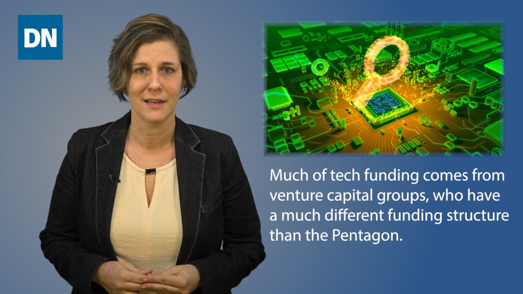 Why is there a problem getting the latest tech from Silicon Valley deployed with the military?