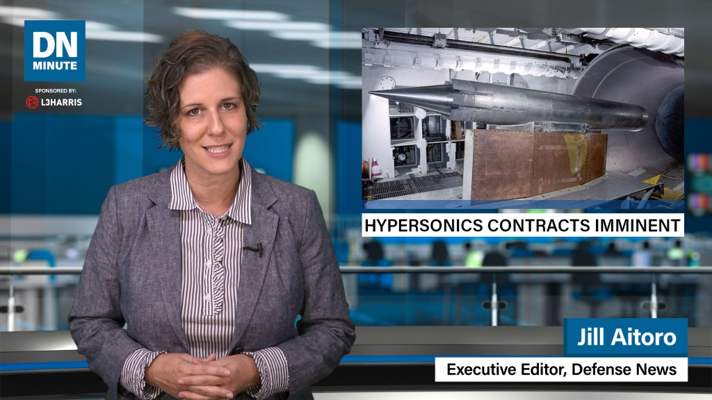 Hypersonic contract awards around the corner | Defense News Minute, August 8, 2019