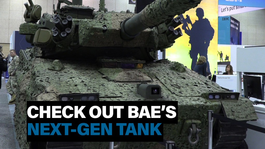 BAE Systems displays next-gen tank concept