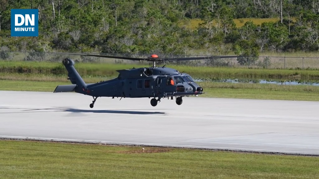 New combat rescue helicopter takes flight | Defense News Minute, May 20, 2019