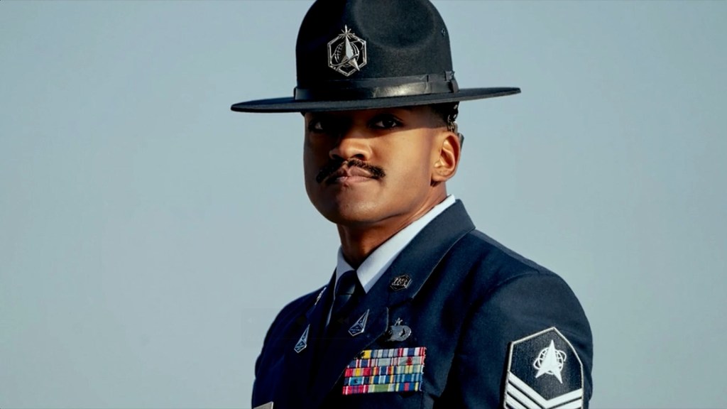 First Guardian to graduate from Army Drill Sergeant Academy honored