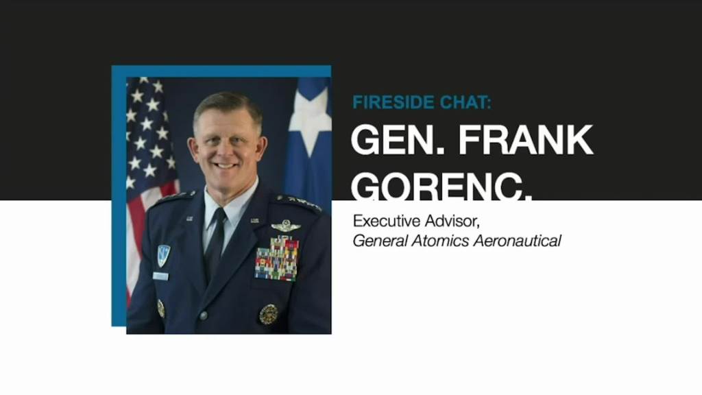 Fireside chat with Gen. Frank Gorenc
