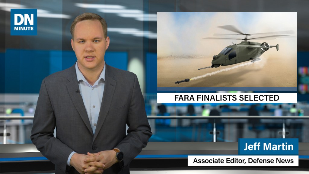 Army selects finalists to build new aircraft | Defense News Minute, April 24, 2019