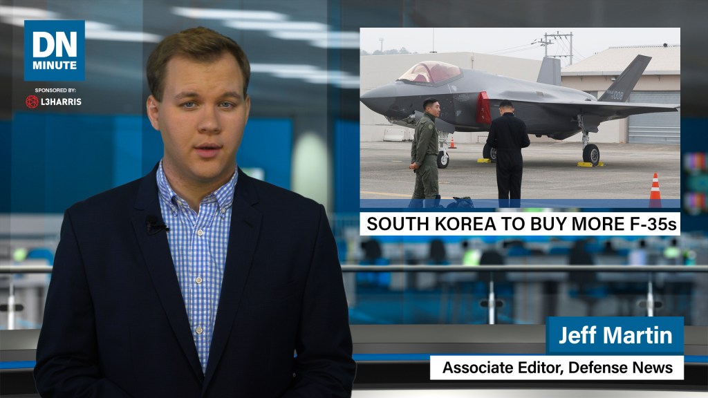 South Korea to buy more F-35s | Defense News Minute, Oct. 11, 2019