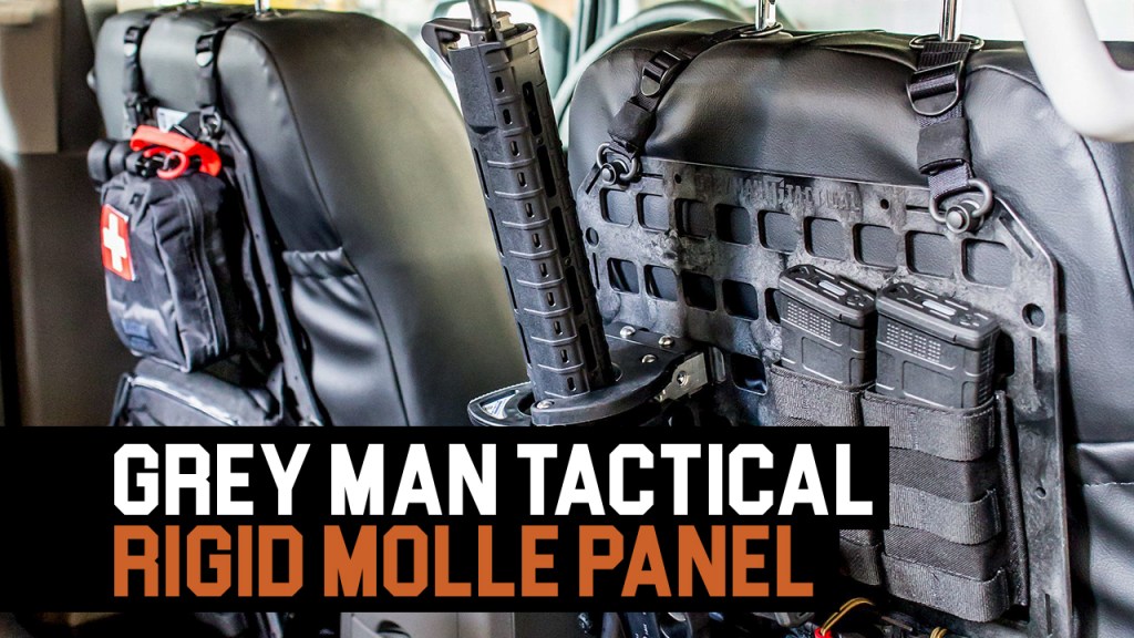 Everyday carry for your car: Grey Man Tactical’s Rigid Molle Panel