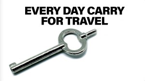 Improvise Adapt Overcome: Your travel EDC kit