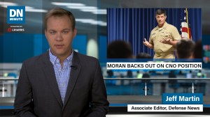 Moran out as next CNO | Defense News Minute, July 8, 2019