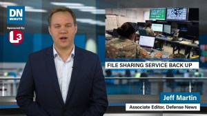 DoD file sharing site back up | Defense News Minute, Feb. 25, 2019