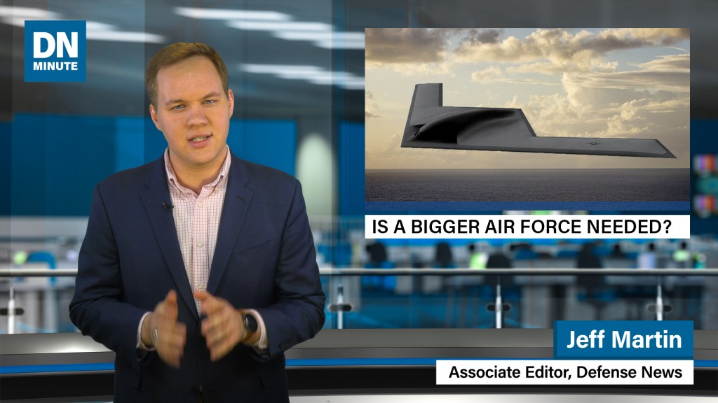 Is the Air Force big enough? | Defense News Minute, March 21, 2019