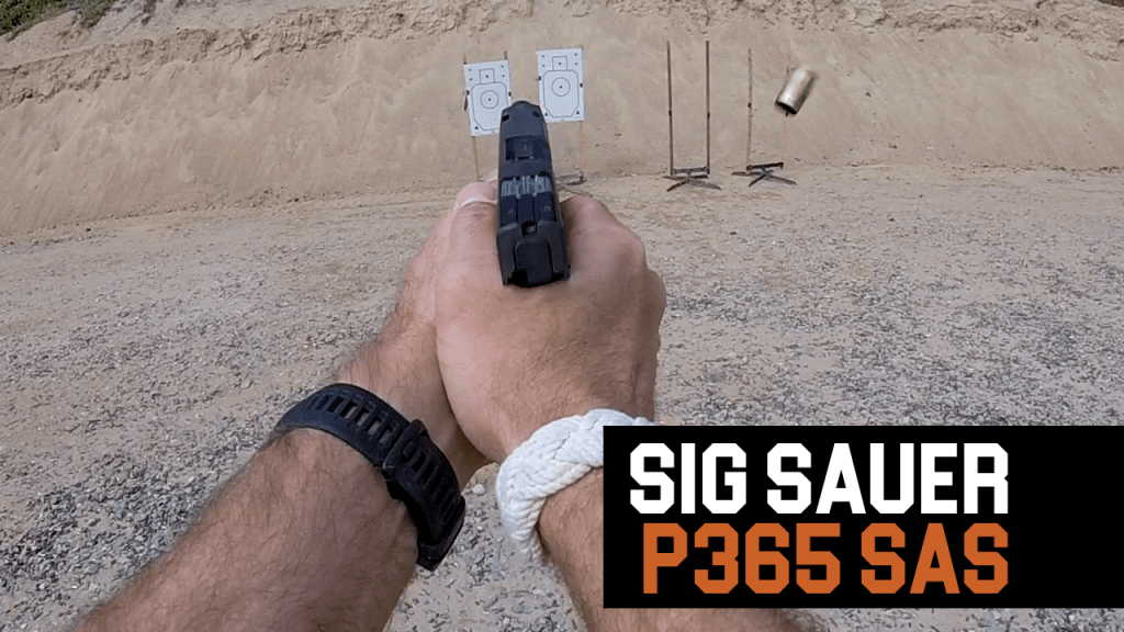 First shots with the Sig Sauer P365 SAS