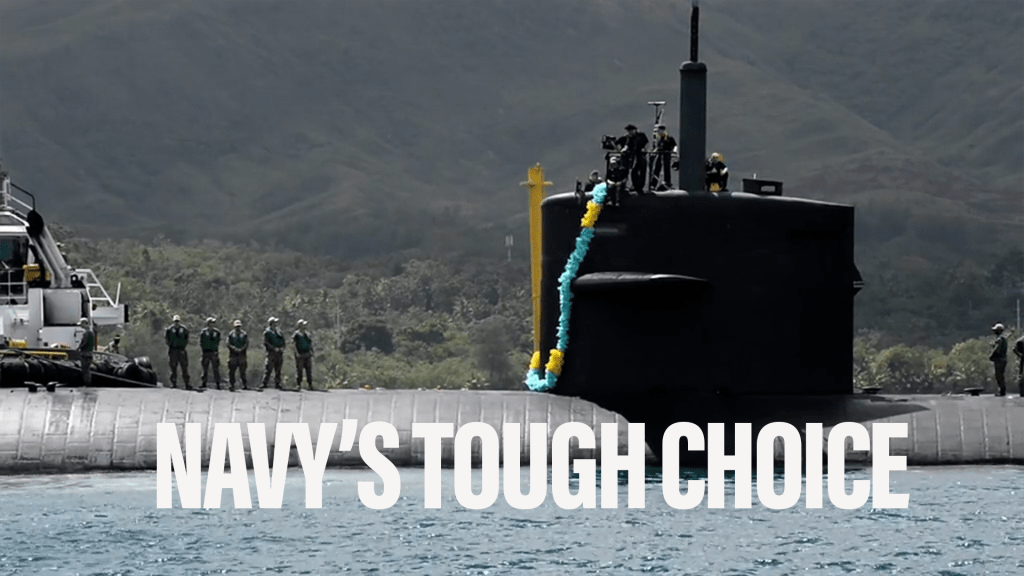 Navy to choose between jet, destroyer and sub programs | Actionable Intelligence