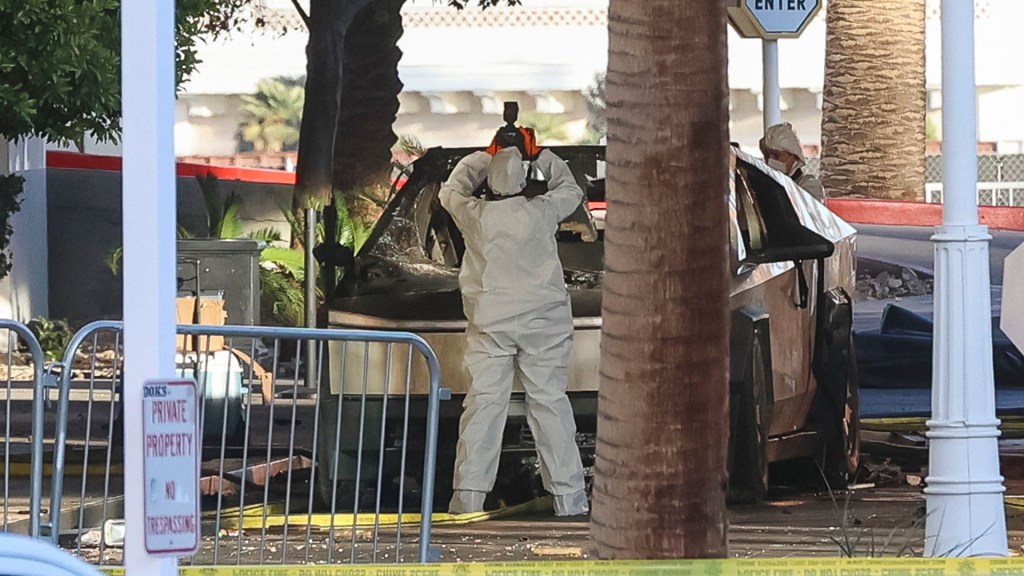 Cybertruck blast at Trump Hotel