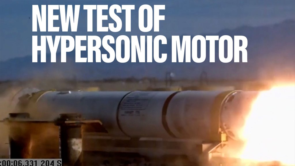 Navy, Army test motor for new hypersonic missile | Military Times Reports