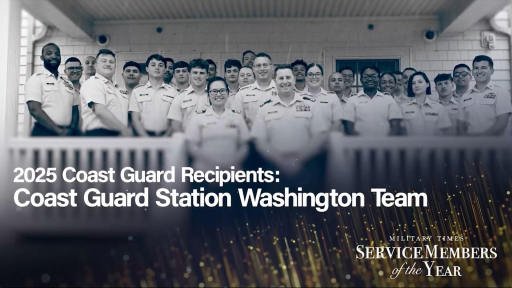 Coast Guard team honored for response to DC air tragedy