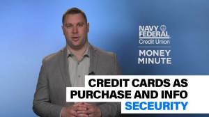 Money Minute: Credit cards as a form of purchase and information security
