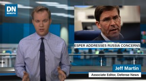Esper confronts Russia issues in NATO meetings | Defense News Minute, June 27, 2019