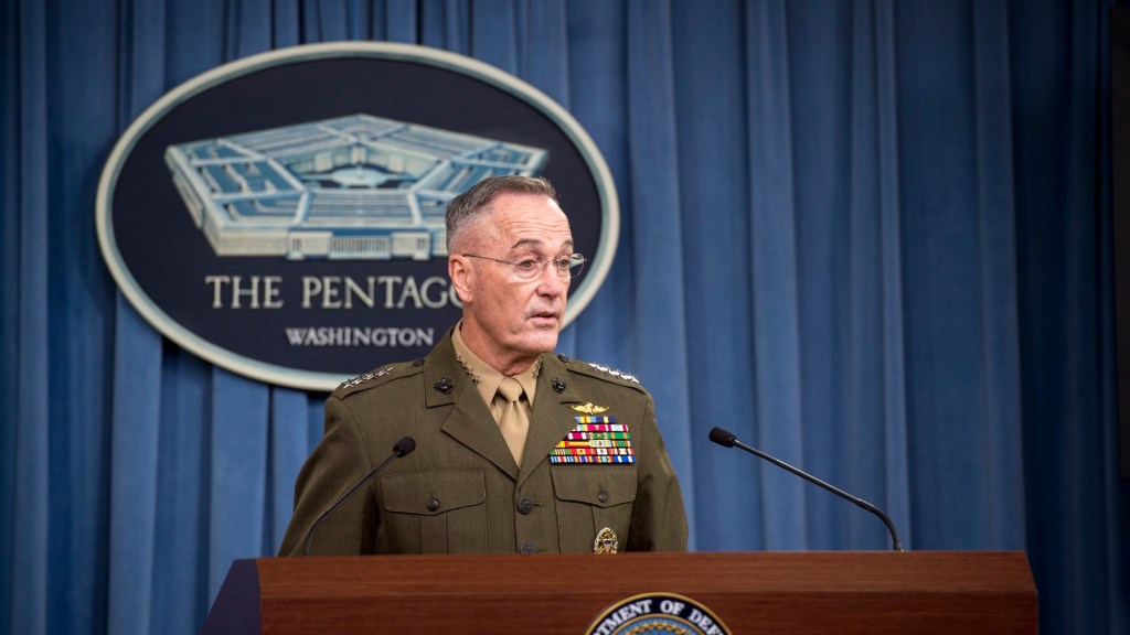 CJCS briefs media about Niger operations