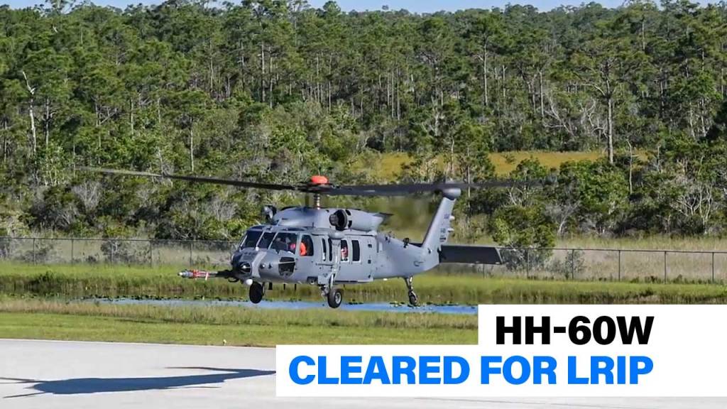 HH-60W helicopters cleared for production