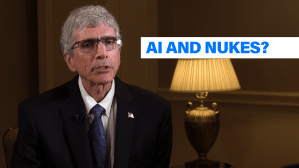 What role does AI have in the American nuclear arsenal?