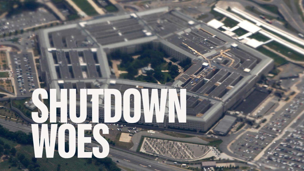 How do week-to-week federal budgets affect the military?