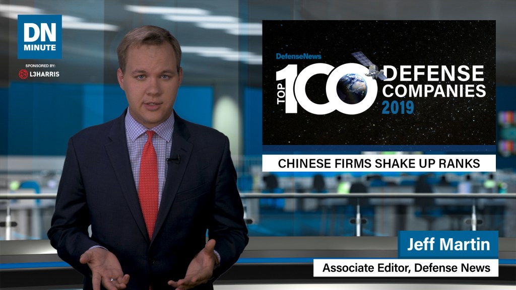 2019 Top 100 defense companies revealed | Defense News Minute, July 22, 2019