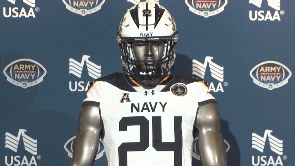 Army-Navy game uniforms