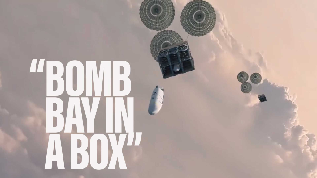 Watch a special ops cargo plane drop a cruise missile