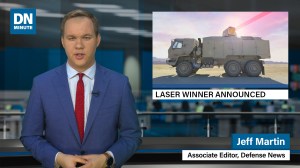Army announces laser contract winner | Defense News Minute–May 15th, 2019