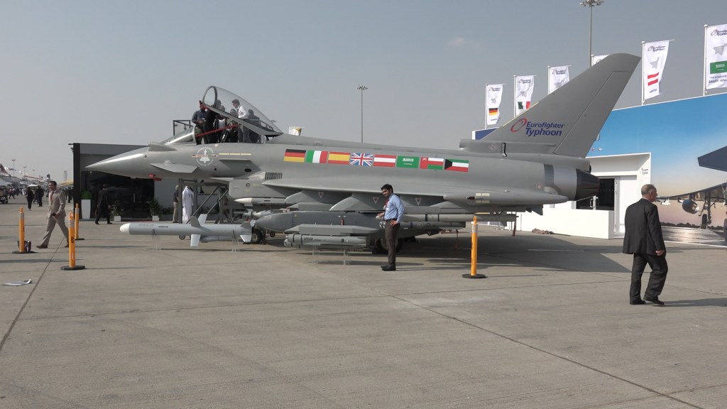 Get up close with the Eurofighter Typhoon