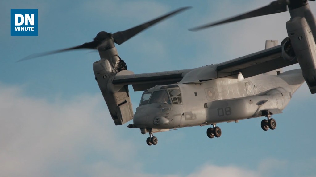 Only 60 percent of Marine Ospreys are mission capable | Defense News Minute, June 25, 2019