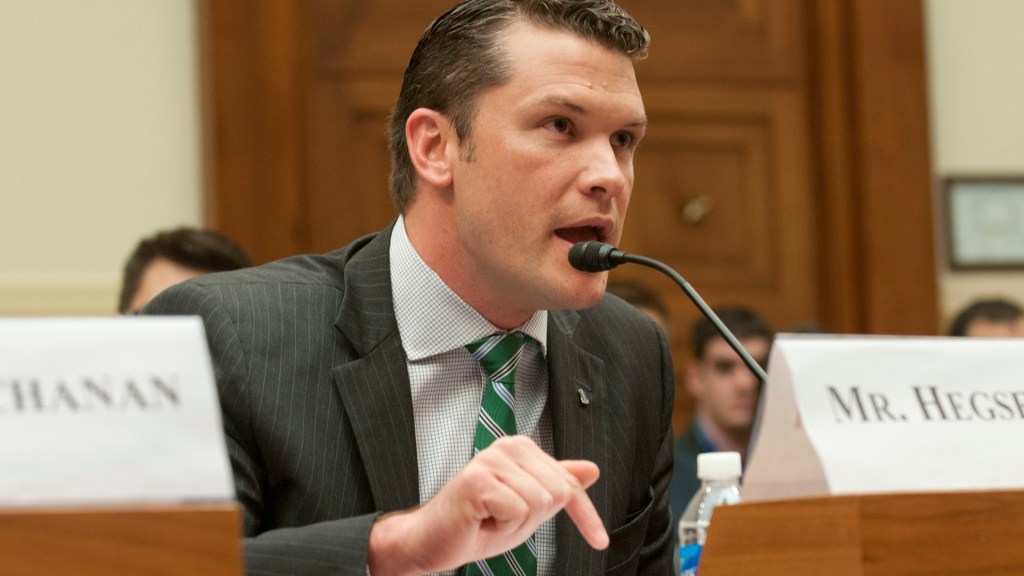 Trump picks Pete Hegseth as SECDEF