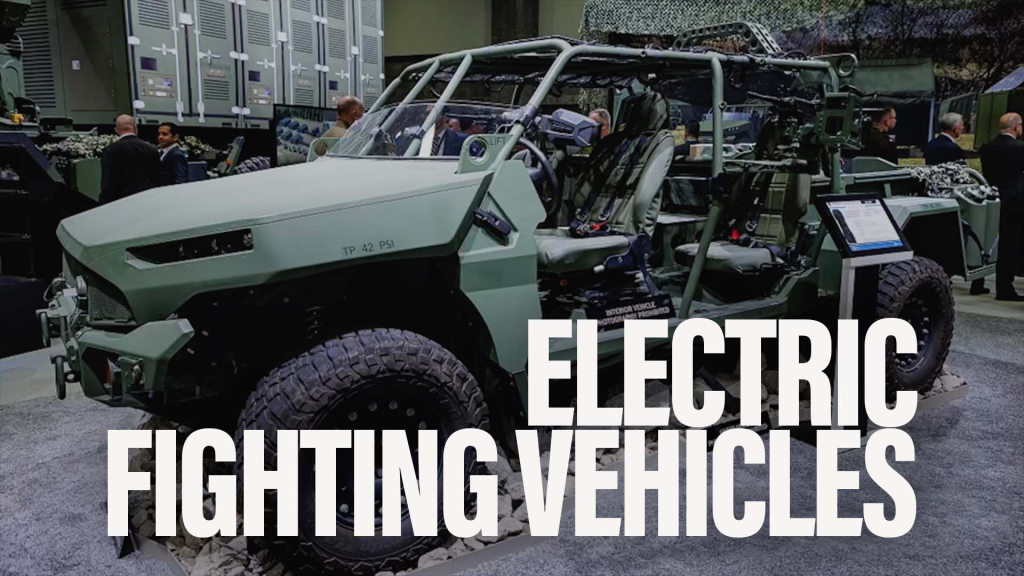 GM Defense displays hybrid electric battlefield assets