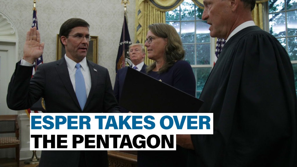 Esper Takes the Reins | Defense News Weekly, July 26th, 2019