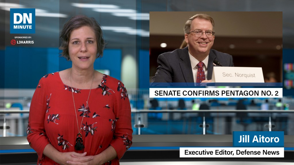 Pentagon’s top two leaders confirmed | Defense News Minute, July 31, 2019