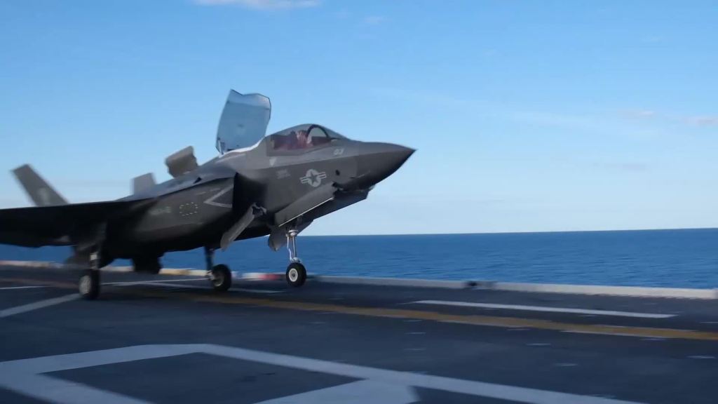 See F-35B jets train at Talisman Sabre drill