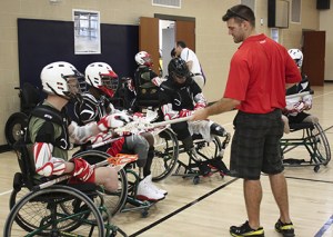 Wheelchair lacrosse gains steam