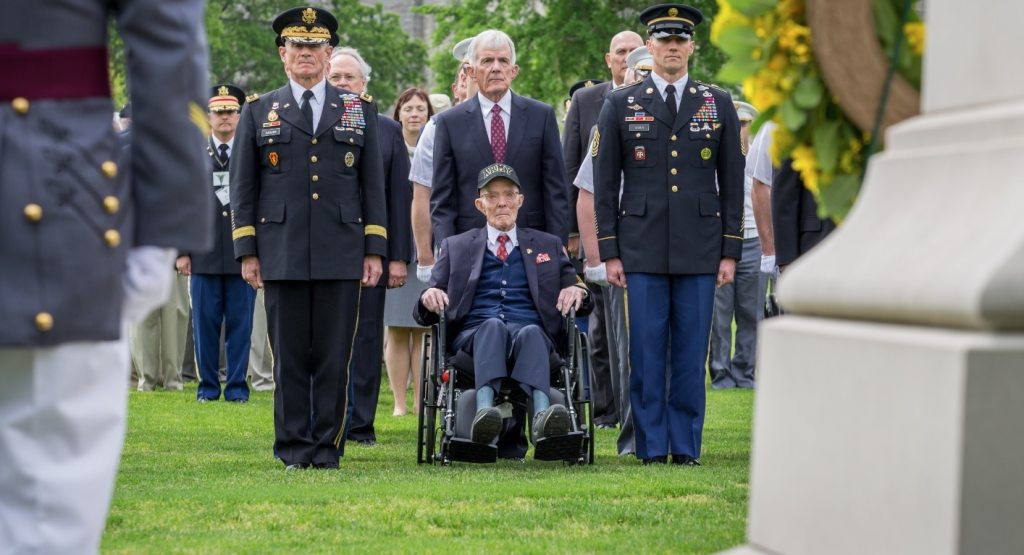 ‘Once in a lifetime’: Oldest living West Point grad returns to academy after 84 years