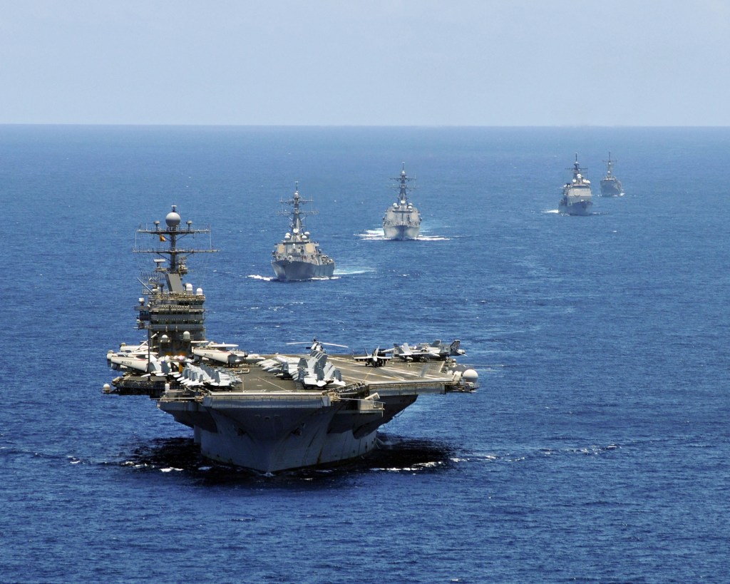 USS Abraham Lincoln Strike Group receives Presidential Unit Citation
