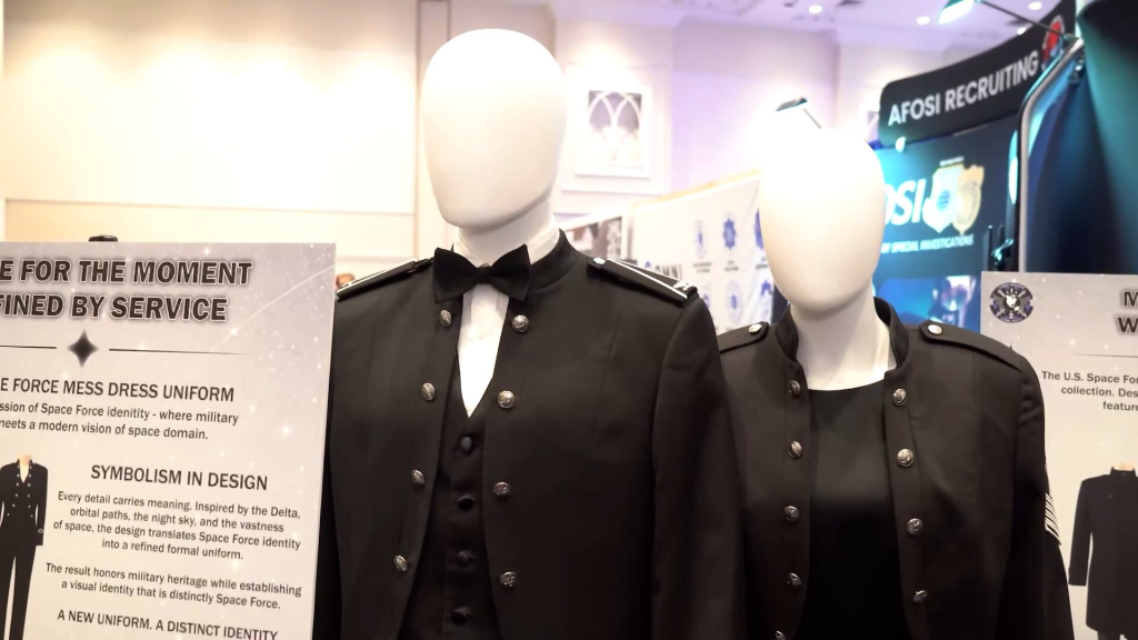 First look: New designs for Space Force mess dress uniforms include pockets for women