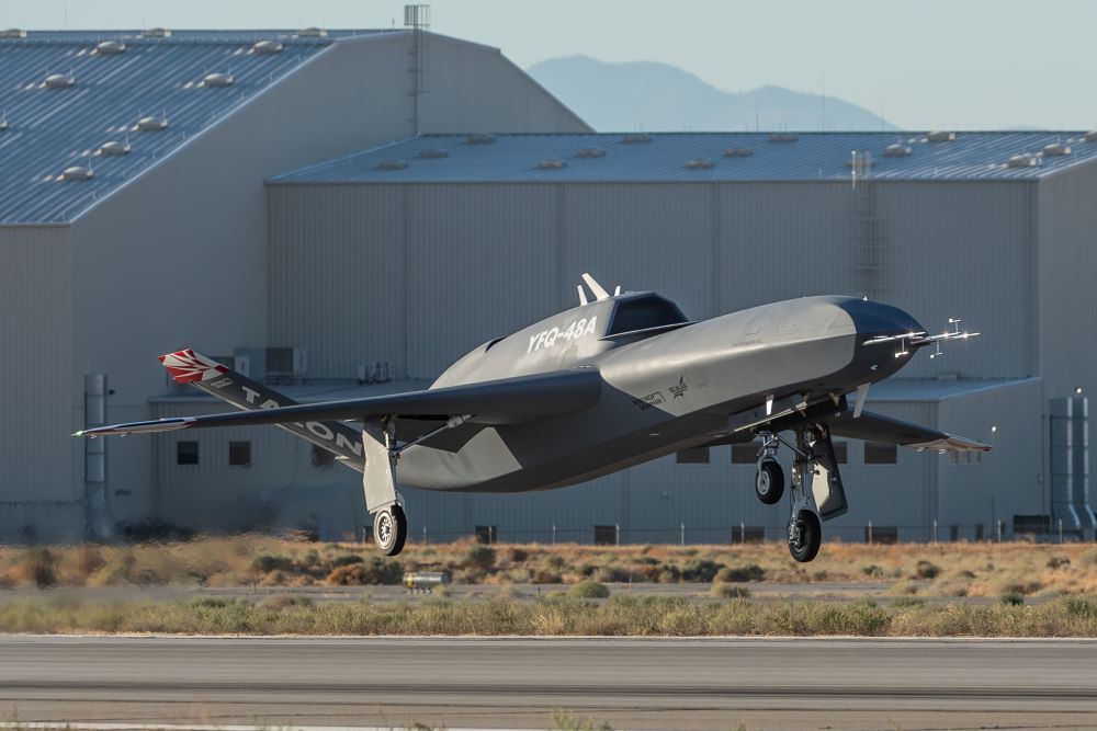 Northrop Grumman’s YFQ-48A CCA completes first fully autonomous flight